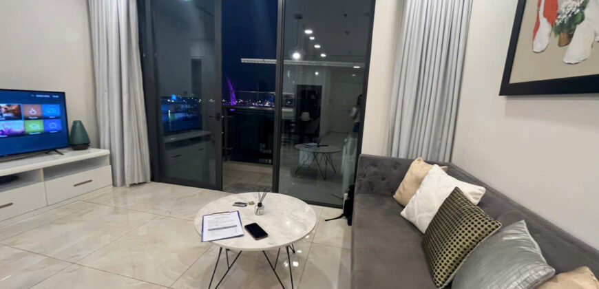 Cho thuê căn hộ CC New Saigon Hoàng Anh 3, 9 triệu VND, 100m2, 2PN, 2WC, Nhà Bè, HCM